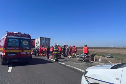 a murit un pasager din microbuzul implicat in accidentul de pe autostrada a4 66c38baf1292d