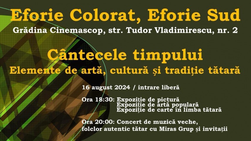 eforie sud gazda unor evenimente ce pun accent pe arta cultura si traditia tatara 66bf0cb9bee81