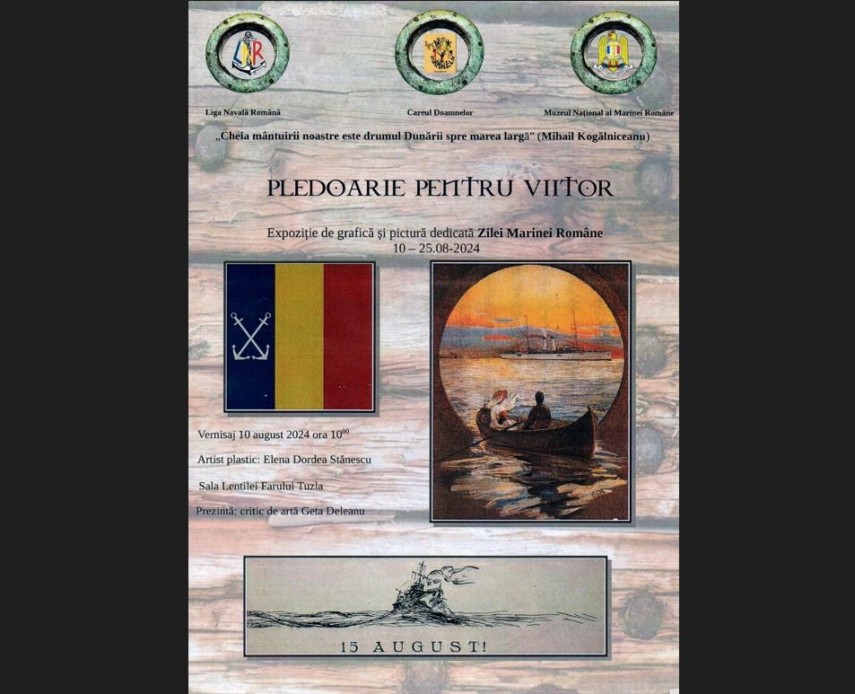 expozitie dedicata zilei marinei la muzeul national al marinei romane 66b6100a7eb50