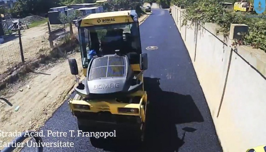 lucrari de asfaltare finalizate pe strada acad petre t frangopol video 66bcb476a246a