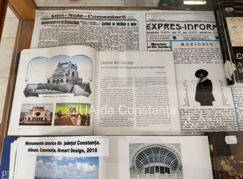 mina constanta prezinta istoria cazinoului din oras intr o expozitie la biblioteca judeteana foto 66bcab0b1cb3d