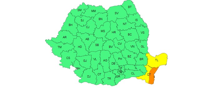 precipitatiile continua cod galben si portocaliu de ploi in judetul constanta 66d150426f24c