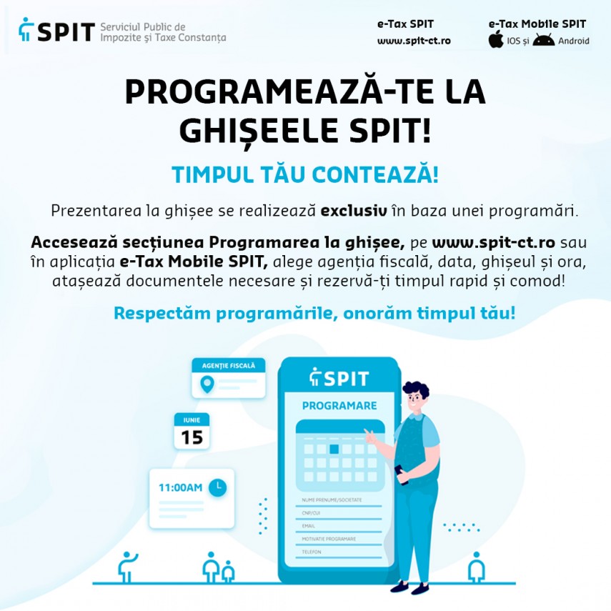 prezentarea la ghiseele spit doar pe baza de programare 66c439090ef38