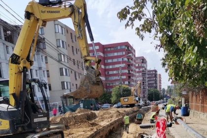 progresul lucrarilor de reabilitare a magistralelor de apa pe strada baba novac din constanta 66ced545c8904