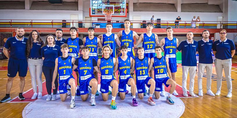 sebastian ciulin de la csm constanta cu romania in semifinale la fiba u16 eurobasket skopje 2024 division b 66bf5aef543e8