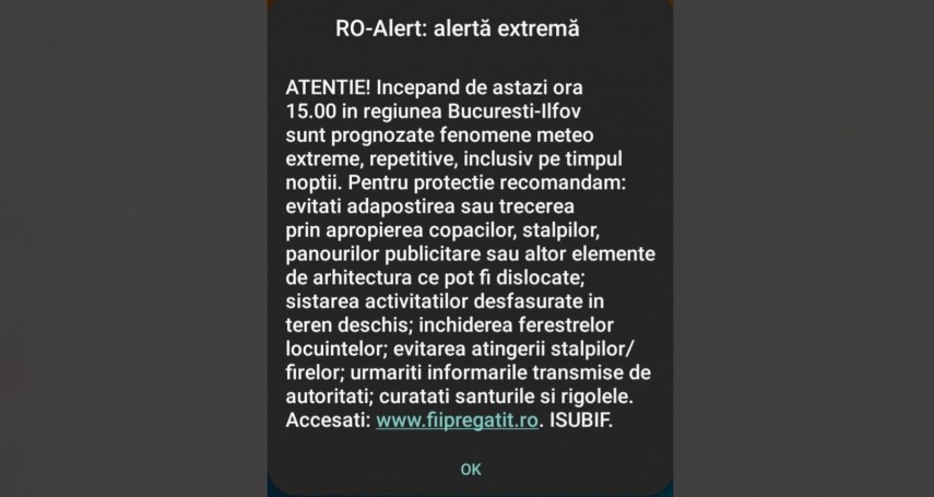 cod portocaliu de vreme rea la bucuresti populatia avertizata prin ro alert 66f933d926e85