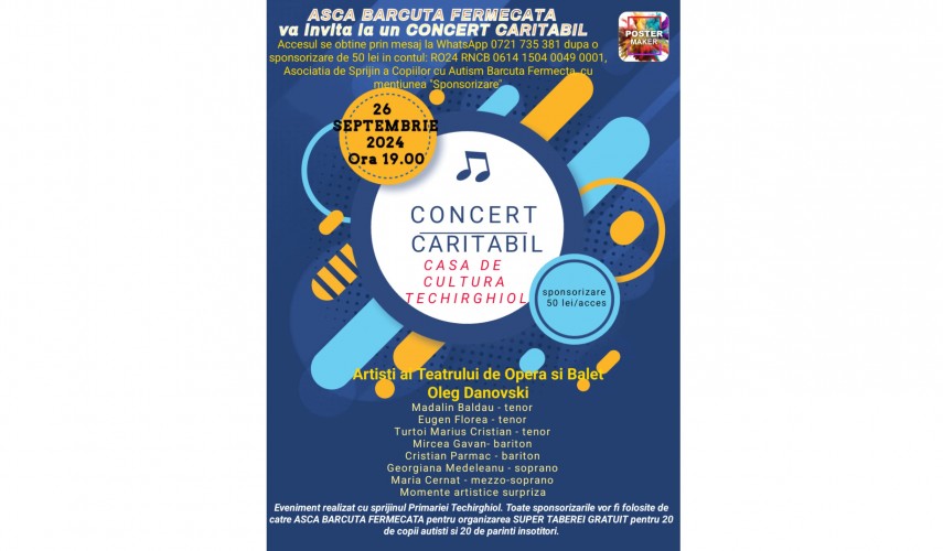 concert caritabil in techirghiol sustinut de artistii de la teatrul de opera si balet oleg danovski 66e41cf84d6ea