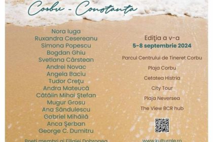 festivalul poezie la nisip corbu constanta a ajuns la editia a v a 66d825903fd48