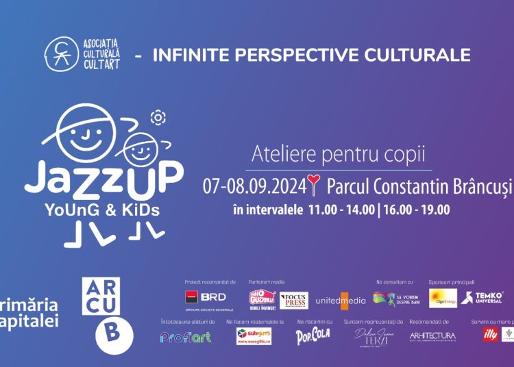 jazzup young kids va avea loc in perioada 7 8 septembrie in parcul constantin brancusi 66d991f549366