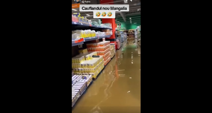 kaufland din mangalia inundat de apa in urma ploilor torentiale 66d56b47d077d