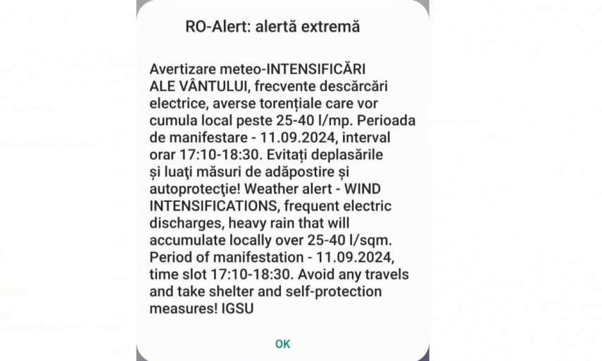 mesaj ro alert la constanta mai multe localitati sub cod portocaliu de vreme rea 66e1b11e2b02f