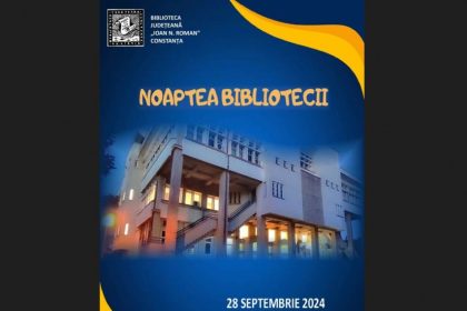 noaptea bibliotecii organizata pentru al patrulea an la rand la biblioteca judeteana ioan n roman constanta 66f407b1b6ae4