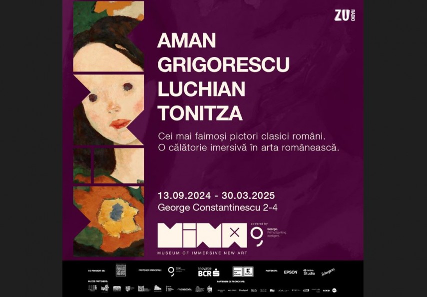 opere de la muzeul de arta constanta vor fi animate in show ul cei mai frumosi pictori clasici romani produs de museum of immersive new art 66e2b8d4b173f