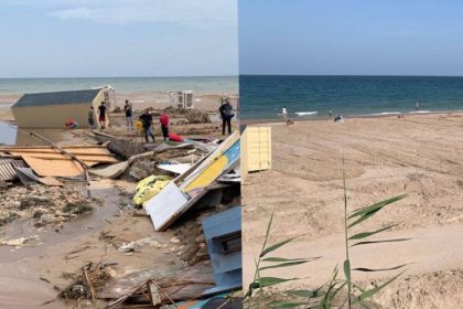 portiunea de plaja din vama veche afectata de inundatii a fost refacuta 66dd91d9cdafd