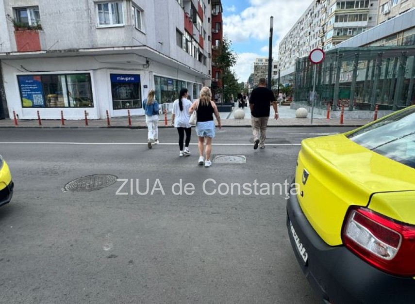 zona pasajului pietonal din zona tomis mall constanta locul unde pietonii isi risca viata zilnic fotovideo 66e2dd33196f8