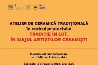 atelier de ceramica traditionala organizat in cadrul proiectului traditie in lut in siajul artistilor ceramisti la muzeul judetean teleorman din alexandria 66feb59495cf5