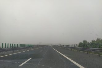 atentie soferi vizibilitate afectata din cauza cetii pe autostrada a2 66ff7b417daeb