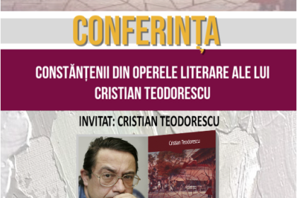 conferinta constantenii din operele literare ale lui cristian teodorescu la biblioteca judeteana constanta 66fe8b054f4ac