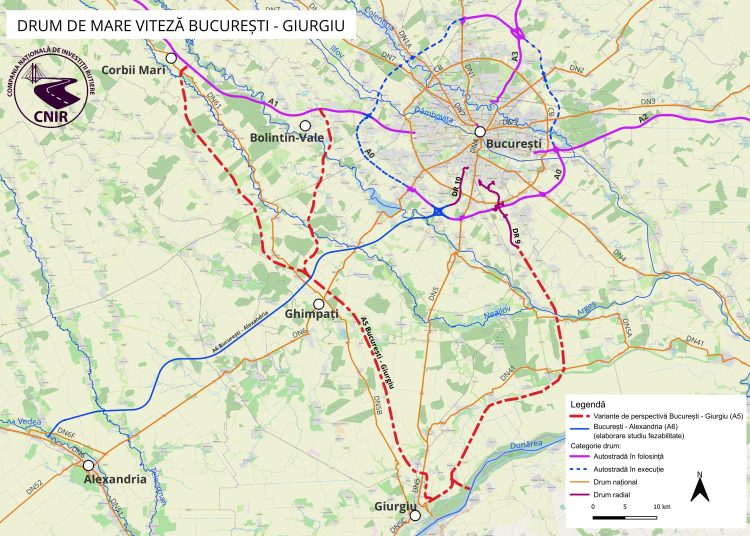 contractul pentru studiul de fezabilitate al drumului de mare viteza bucuresti giurgiu a fost lansat in licitatie 671a243fa95c5