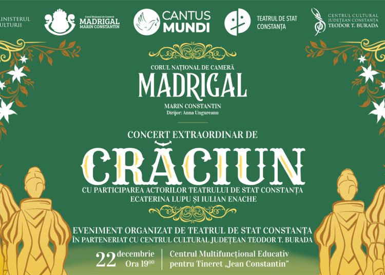 corul madrigal va sustine un concert extraordinar de craciun la constanta organizat de teatrul de stat 66fc979174ce2