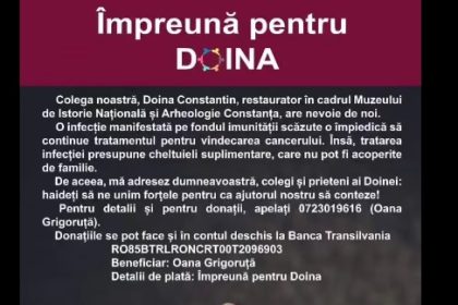 doina constantin restaurator in cadrul muzeului de istorie nationala si arheologie constanta are nevoie de noi 671dec323d18d