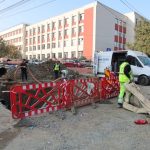 echipele raja desfasoara simultan lucrari in 10 puncte de lucru pentru montarea si conectarea noilor conducte magistrale la reteaua centralizata 6720b5e3f2583