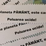 educatie ecologica navodarenii au primit fluturasi cu indemnul ai grija de planeta pamant este casa noastra poluarea ucide 671abc90c04bd