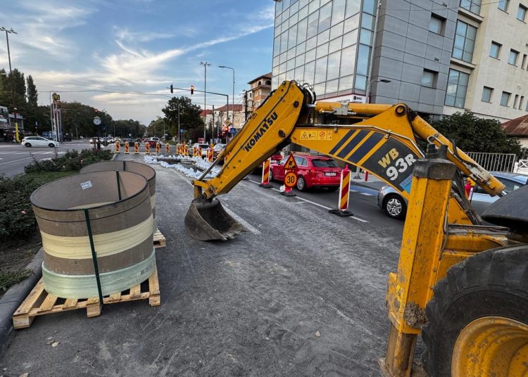 foto raja atentie lucrari majore in zona intersectiei de la delfinariu 6703cd7aec395