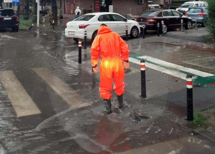 galerie foto interventii masive ale echipelor primariei constanta dupa furtuna copaci doborati canalizari blocate cabluri la sol si intersectii fara semaforizare 66fbda15982d1