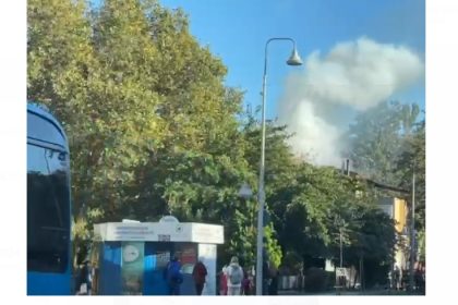 galerie fotovideo incendiu de proportii in parcul din tomis ii la magazia unei cafenele 67126efc3587f