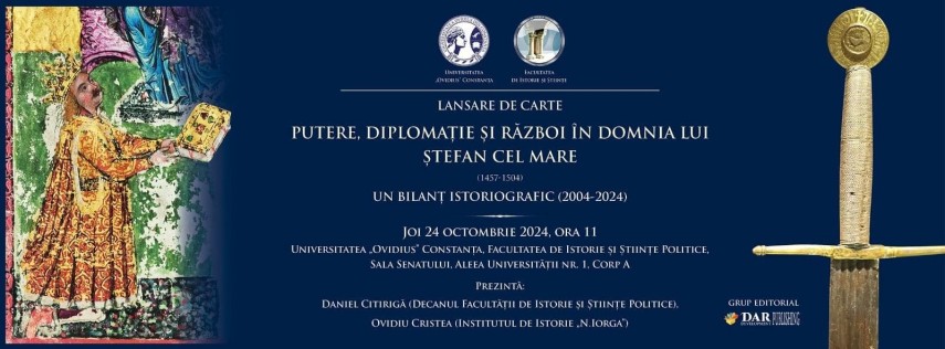 lansarea cartii despre domnia lui stefan cel mare la universitatea ovidius constanta 6718fb14ebc0d