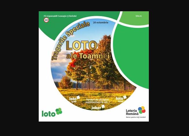 loteria romana organizeaza tragerile speciale loto ale toamnei castiguri substantiale 671218bbe7b34