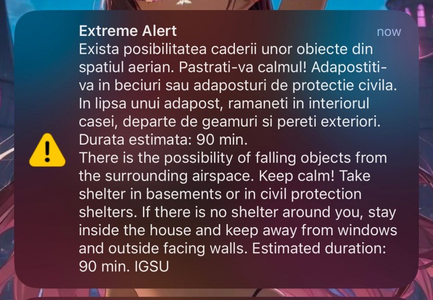 mesaj ro alert la constanta adapostiti va in beciuri sau adaposturi de protectie civila 67113545c264f