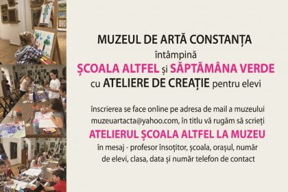 muzeul de arta constanta propune noua ateliere de creatie elevilor in perioada scoala atlfel si saptamana verde 67110897d03f7