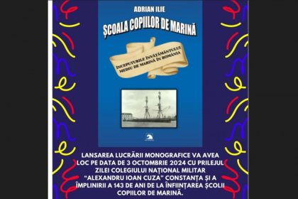 profesorul adrian ilie lanseaza monografia scoala copiilor de marina inceputurile invatamantului mediu de marina in romania 66fc010580099