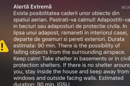 ro alert locuitorii din tulcea anuntati ca pot cadea bucati de drone 67194341e7233