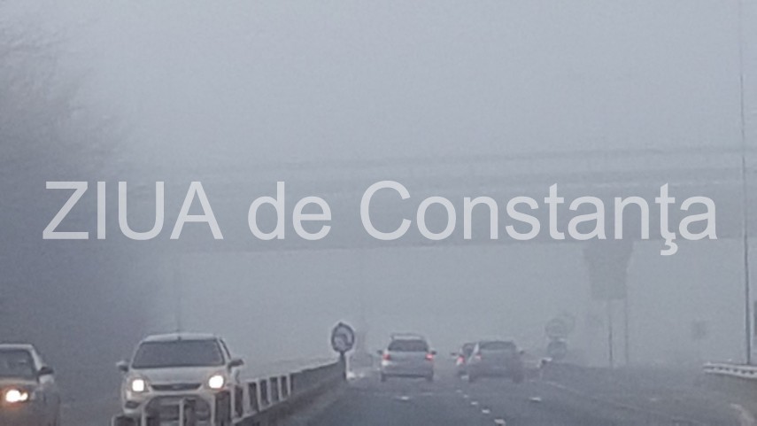 se circula in conditii de ceata la orele diminetii vizibilitate redusa si pe autostrada a2 6721caeef0ed4