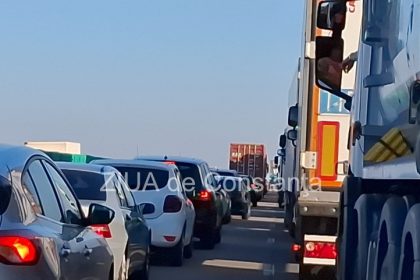 trafic aglomerat si aproape blocat pe a2 pe sensul spre constanta fotovideo 6716618500d2f