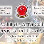 uniunea democrata turca din romania organizeaza cea de a xvi a editie a festivalului de arta culinara turceasca in piateta din techirghiol 66fd4eb044417