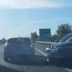 video blocaj pe autostrada a2 din cauza unui accident 66fd5fbae1744