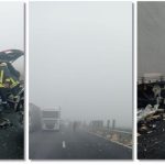 accident in lant cu 7 masini implicate pe autostrada 6746e804beada