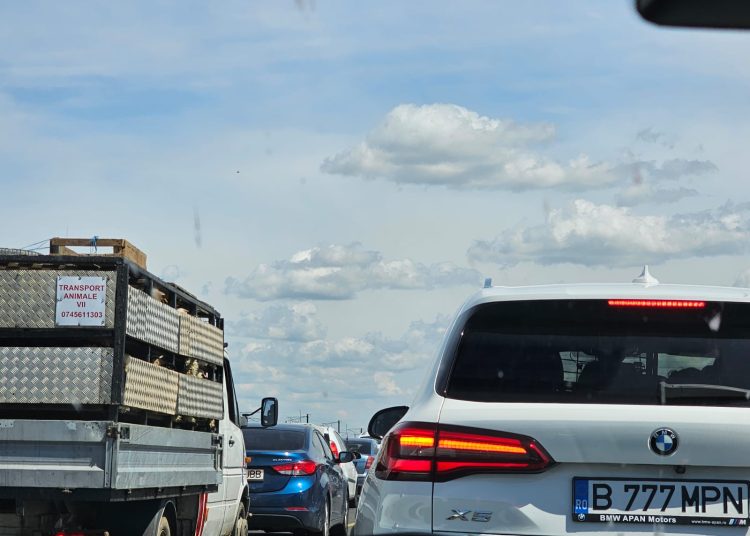 atentie soferi trafic ingreunat pe autostrada a2 pe sensul de mers catre constanta 672c6f11e83bb