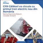 cfr calatori va introduce in circulatie primul tren electric format din material rulant nou 673ca65b7bf10