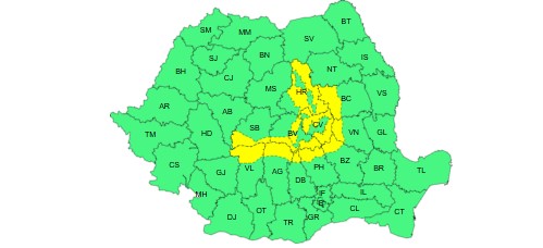 cod galben de ninsori regiunea vizata de meteorologi 67498a749d7f6