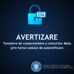 dnsc avertizeaza noi tentative de compromitere a conturilor meta prin furtul codului de autentificare 6733a2e4214c2