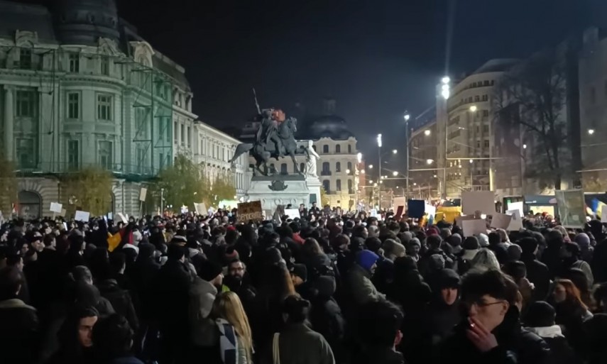 doua proteste au loc in piata universitatii si piata victoriei din bucuresti recomandarile jandarmilor 6747638ca7d21