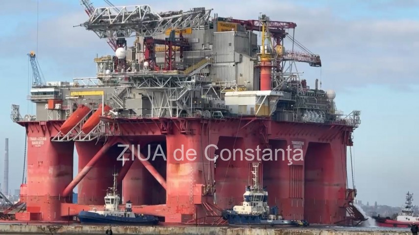 imagini cu platforma transocean barents in portul agigea fotovideo 673a0712d481f