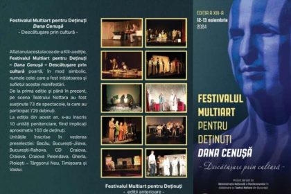 incepe festivalul multiart trupe de actori detinuti din penitenciare pe scena teatrului nottara 6732dd8e66ff2