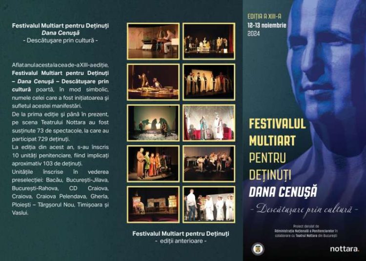 incepe festivalul multiart trupe de actori detinuti din penitenciare pe scena teatrului nottara 6732dd8e66ff2