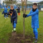 juniorii de la academia hagi au plantat copaci la baza sportiva de la ovidiu programul go green continua galerie foto 673312c286f31